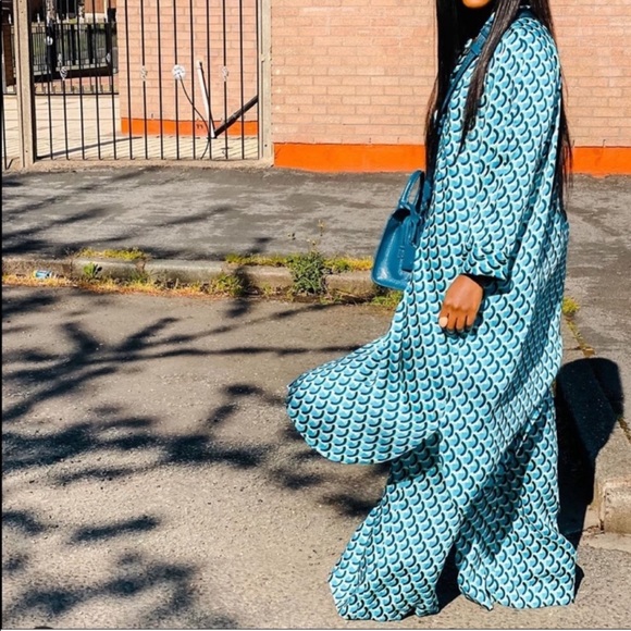 Geometric print dress zara hot sale